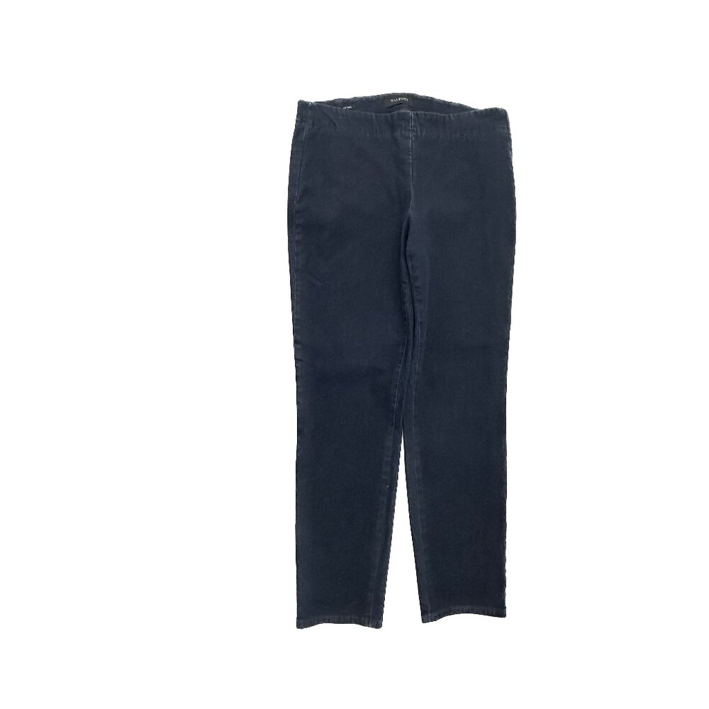 Talbots Slim Ankle Side zipper Women's size‎ 8 Dark Wash Blue Denim Jeans